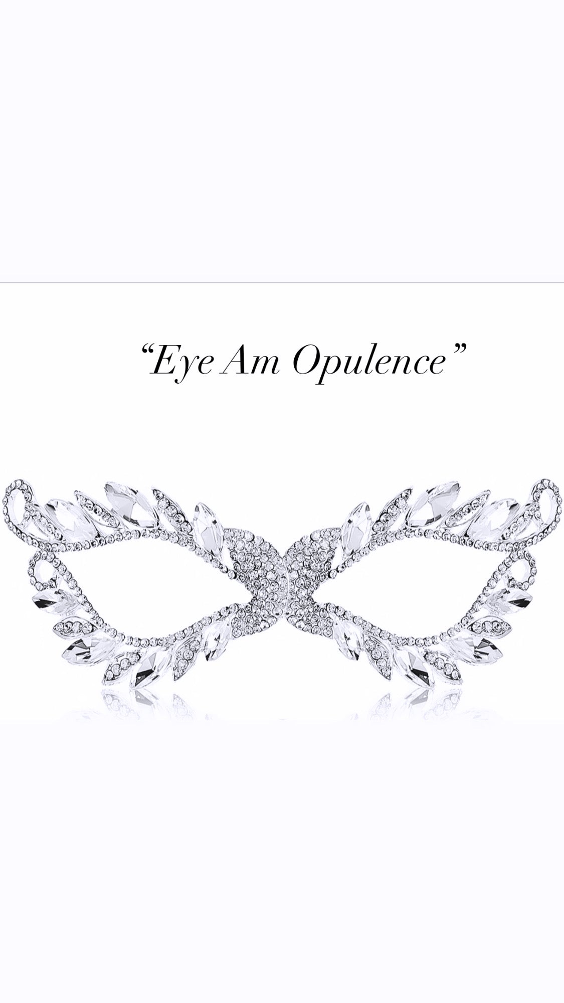 Life's a Masquerade Rhinestone Mask Collection