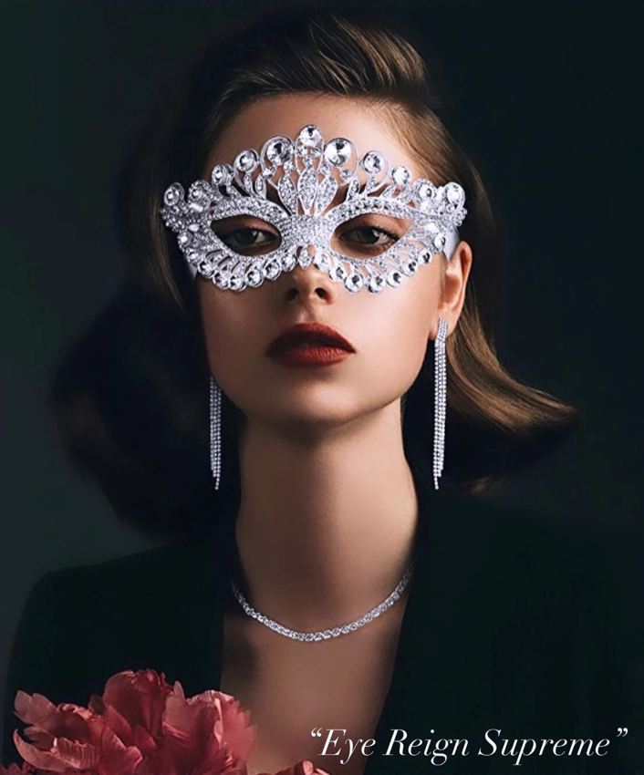 Life's a Masquerade Rhinestone Mask Collection